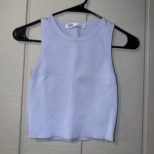 Zara Sky Blue Tank Top